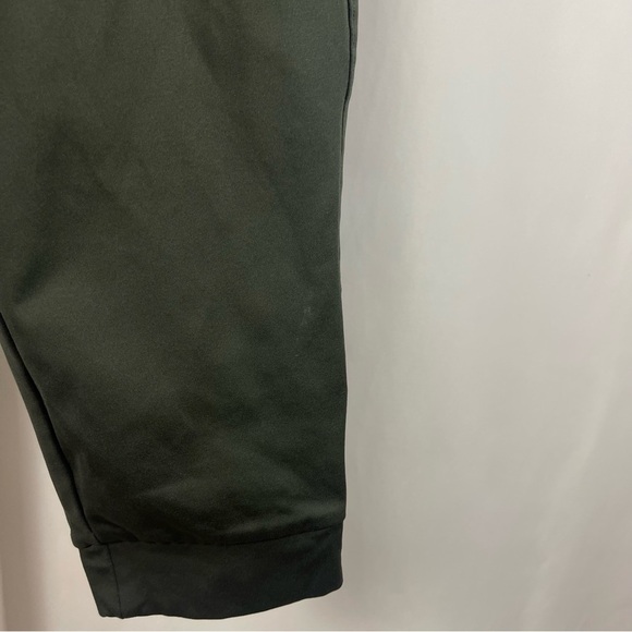 32 Degrees Heat Large Fleece Lined Jogger Pants Lounge Casual Winter Olive Green - Picture 3 of 10
